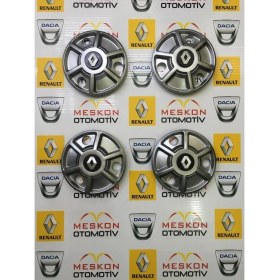 Resim Renault 12 R12 Gts Jant Kapagi Takimi 13" Armali ( Dört Adet ) 284699711 