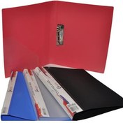 Resim Bafix Sıkıştırmalı Dosya A4 Kırmızı 