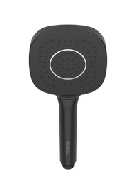 Resim İsaoğlu Yapı Siyah Duş Seti Mat Siyah Yuvarlak Duş Sistemi Premium Tasarım Alt Banyo Armatür Dahil Komple Set Siyah 