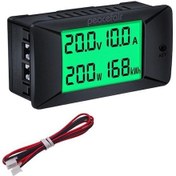 Resim PZEM-025 0-300V 300A Voltmetre Ampermetre - Batarya Kapasite Yöneticisi 