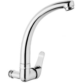 Resim Genel Markalar Duvardan Tek Su Çıkışlı Mutfak Lavabo Bataryası Musluğu 