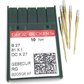 Resim Dc 27 Groz Beckert Gebedur Altın Uçlu 1 Paket (10 Adet İğne) 