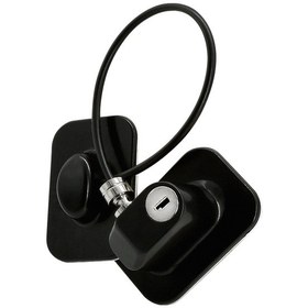 Resim Kangvka Çocuk Güvenliği Kilidi Pencere-buzdolabı Engeli Yüksek Kat düşme 2. Nesil Siyah Deliksiz Montaj 