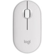 Resim Logitech M350s Pebble 2 Kablosuz Sessiz Kompakt Mouse - Beyaz 910-007013 