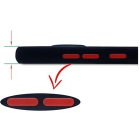 Resim Samsung Galaxy Uyumlu A05 London Serisi Dayanıklı Kılıf - Siyah Al3415 