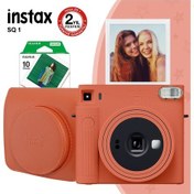 Resim Fujifilm Instax SQ1 Terracotta Fotoğraf Makinesi + Seti 3 Turuncu 