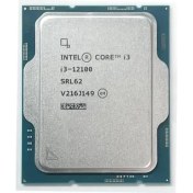 Resim Core I3 12100 4 4.30 Ghz 12MB 1700P Tray Fansız(12.nesil) 