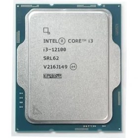Resim Core I3 12100 4 4.30 Ghz 12MB 1700P Tray Fansız(12.nesil) 