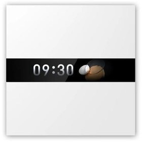 Resim Ekranlı Kontrol Anahtarı V1 WS-K02D (Apple Home Destekli) 