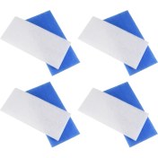 Resim Airbrush Hobi Airbrush Püskürtme Kabini Filtre Seti, Fiberglas Kabin Master Için Uyumlu Filtreyi Değiştirin, Paasche 4 Adet Mavi (Yurt Dışından) 