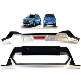 Resim Mkg Dacia Sandero Ön Arka Tampon Koruma Difüzör 2018+ Ithal 