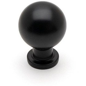 Resim System Siyah 20 mm Düğme Mobilya Kulpu (SY1465 0020 AL6) 