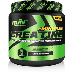 Resim Run Nutrition Creatine Mini Plus - 120g - 40 Servis - Aromasız 