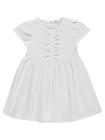 Resim Civil Girls Fiyonklu 6-9 Yaş Elbise - Beyaz - Beyaz / 9-10 Yaş 