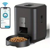 Resim Kediler Ve Köpekler İçin Otomatik Mama Kabı 2.4g Wi-fi 