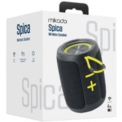 Resim Mikado MD-60BT Spica Siyah 13W 1800mAh BT-TF-USB-ECO Led Işıklı Speaker 