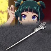 Resim 1 adet "Aşk Nişanı" saç tokası, gençler için anime tarzı şık ve çok yönlü topuz aksesuarı 