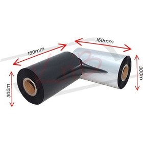 Resim 160MM x 300M Wax Resin Ribon 