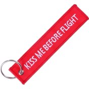 Resim Cdwishbest Uçuştan Önce Öp Beni Uçuş Öncesi Kaldır Anahtarlık Takı Nakış Mühendisi Havacılık Hediyeler Için Anahtarlık Bagaj Etiketi Moda Pilot Anahtar Zincirleri (Yurt Dışından) 