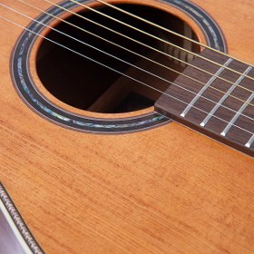 Resim Vintage Fret Dancer Elektro Akustik Gitar - Aged Open Pore 