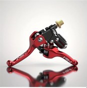 Resim Oldfriend Kırmızı Alaşımlı Debriyaj Fren Levye 1 Çift Universal Motosiklet 