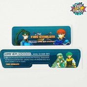 Resim Nintendo GameBoy Advance Arka Yapıştırma Fire Emblem MODEL 07 GBA Back Tag Sticker 