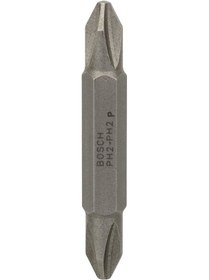 Resim Bosch Extra Hard Çift taraflı PH2xPH2x45 mm 1'li Vidalama Ucu - 2607001740 