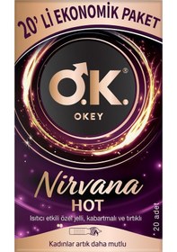 Resim Okey Nirvana Hot Prezervatif 20'li 