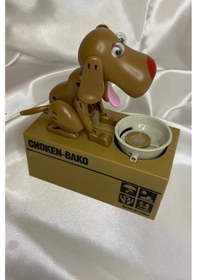 Resim Kumbara Para Yiyen Köpek 