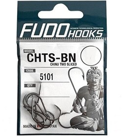 Resim Fudo CHTS-BN Chinu Two Sliced Olta İğnesi Black Nickel-NO:5 