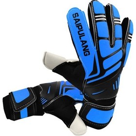 Resim Jeemson Profesyonel Kaleci Eldiveni - Süper Tutuş Ve Destekli Bilek Mavi, 9 Numara Mavi 