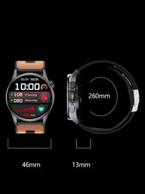 Resim motions Watch PRO HT2 Hava Pompalı Gerçek Tansiyon Ölçümlü Akıllı Saat 