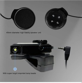 Resim BT31 Intercom Motor Kurye Bluetooth Kulaklık 