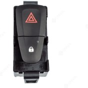 Resim parçazamanı Dacia Logan 2012-2017 Dörtlü Flaşör Düğmesi 252100502r 