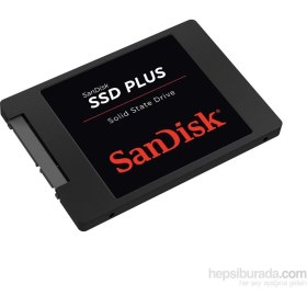 Resim Maxdora Sandisk 500GB SSD Plus 545MB-505MB-S SDSSDA-500G-G28 Sata 3 2.5" Harddisk 