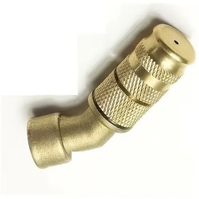 Resim 1 adet Ayarlanabilir Pirinç Atomizasyon Nozulu - 60mm Uzunluk, Konik Püskürtme Tasarımı, Tarım ve Çim Bakımı Uygulamaları için İdeal, Hortum Püskürtme Nozulu 