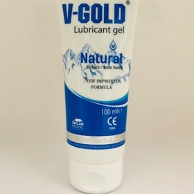 Resim V-Gold Su Bazlı Kayganlaştırıcı Jel Natural 100 ML 
