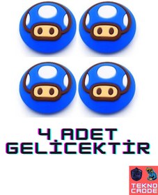 Resim beboncool NeW3D Ps5/Ps4/Xbox ONE/ONE X/ONE S/Series S/Series X/Switch PRO Uyumlu Analog Koruyucu Silikon PAD 