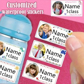 Resim 52/104 adet Özelleştirilebilir İsim & Metin Sevimli Karikatür Avatar Stickerları - Planlayıcılar, Su Şişeleri, DIY El İşleri, Okul Malzemeleri, Ofis & Ev Dekoru için Yüksek Kaliteli PVC Parlak Kendinden Yapışkanlı 4cm Dairesel Stickerlar, Eğlenceli Etiketler, Kişiselleştirilmiş Etiketler, Kırtasiye Severler İçin 