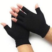Resim 5/3/1 Çift Nefes Alabilir Esnek Yarım Parmak Eldiven - Bisiklet, Motosiklet, Balıkçılık ve Sürüş için - Unisex Yazlık Aktif Giyim, Binicilik Aksesuarları, Rahat Tasarım, Dayanıklı Kumaş Eldivenler, Spor Tarzı, Elde Yıkanabilir, Fitness Ekipmanı 