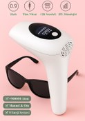 Resim newnet Ipl Buz Lazer Epilasyon Cihazı Nwn2 999.999 Flaş Atım Tüm Vücut - Yüz ( Gözlük Jilet Hediye) 