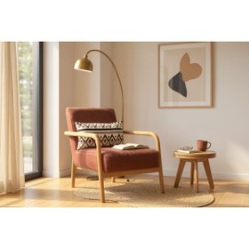 Resim BLEG Dora İskandinav Tarzı Masif Kayın Berjer – Hazır Kurulum 