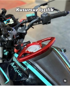 Resim TVS RAİDER 125 CC ÖZEL YAPIM DEPO TUTAMACI KIRMIZI 