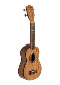 Resim Lanikai Oa-s Meşe Oak Soprano Ukulele Kompakt Boyut Net Ses 