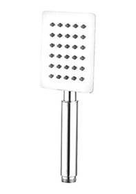 Resim El Duş Başlığı 304 Çelik Metal Kare Ke104 Siyah 