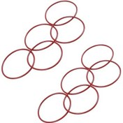 Resim Lasonstiges 20 Adet Endüstriyel Silikon O Halka Conta 55mm X 60mm X 2.5mm 