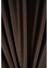 Resim Blackout Işık Geçirmez Karartma Kalın Fon Perde Salon Yatak Odası Çocuk Odası Kahverengi 1 