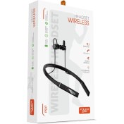 Resim Powerway PS07 Bluetooth Kulaklık Sporcu Boyun Bantlı Ense Tipi Ekranlı Anti Anc Mıknatıslı Kablosuz 