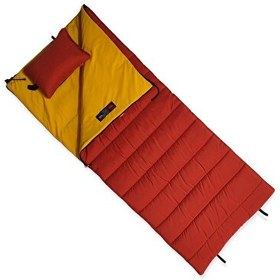 Resim Naturecamp Oga 350 -15 Derece Yastıklı Turuncu Uyku Tulumu 