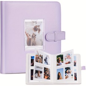 Resim Mini Film için 272+1 Cep PU Deri Fotoğraf Albümü - 7.62cm Resim Boyutu, Güvenli Kapak Kapatmalı Dayanıklı Yapay Deri, Ev Dekorasyonu Hafıza Düzenleyici, Pürüzsüz Yüzey 